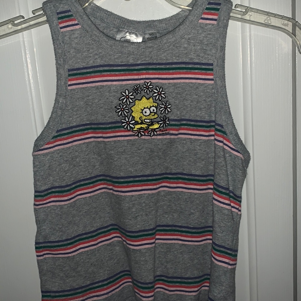 Womens Simpsons small tank top shirt